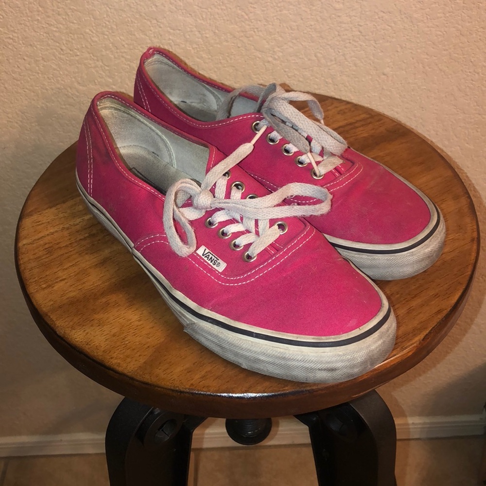 Hot pink vans